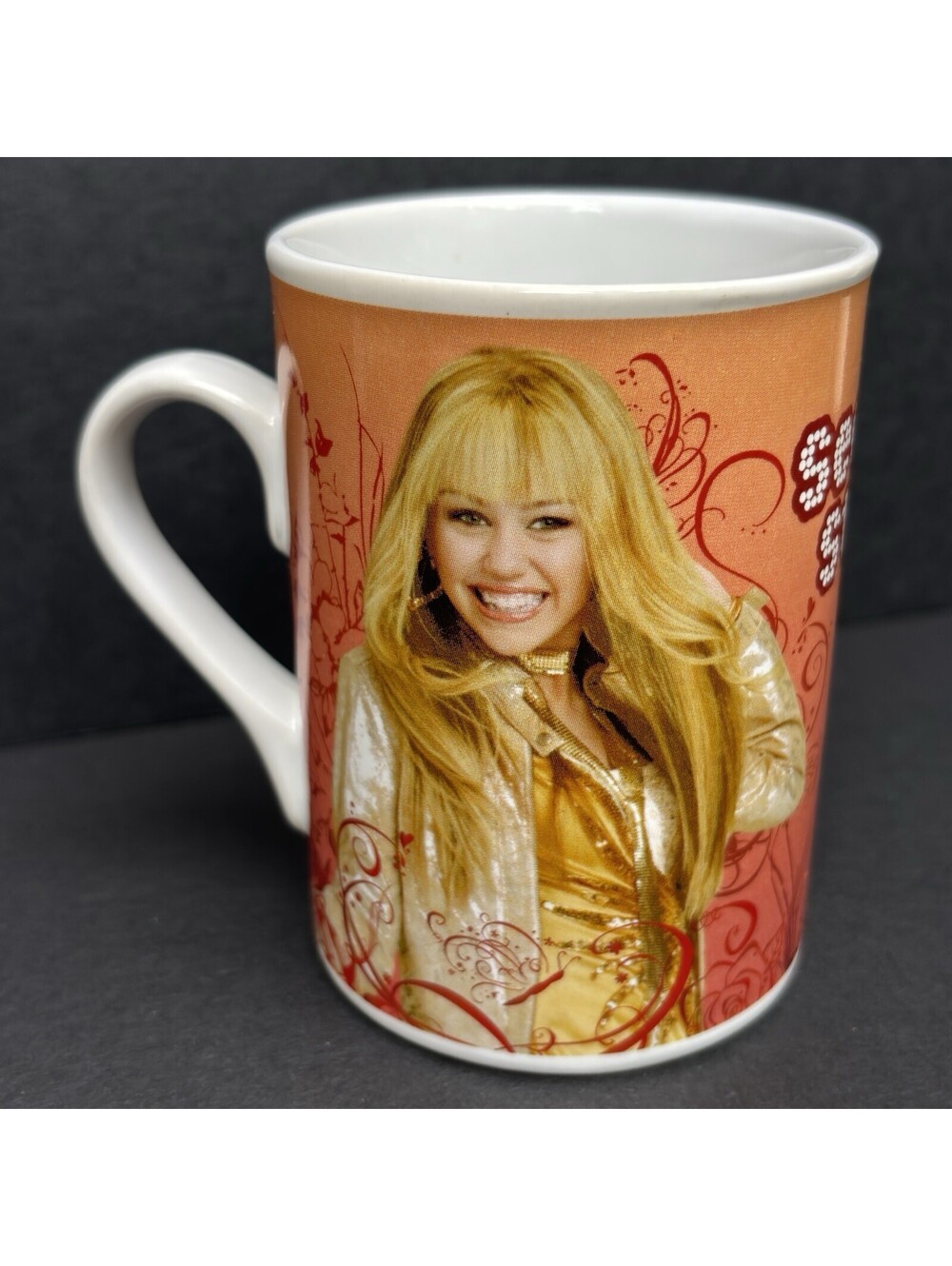 Hannah Montana Mug Secret Star 2008 Disney Miley Cyrus